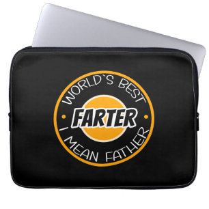 Housse Pour Ordinateur Portable Meilleur Farter du monde Je veux dire père