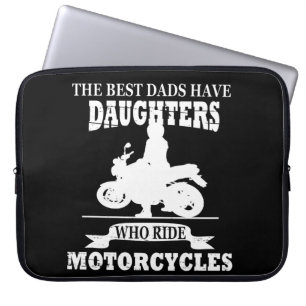 Housse Pour Ordinateur Portable Meilleurs pères fille moto