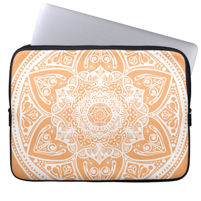 Housse Pour Ordinateur Portable Melon Mandala (Devant)