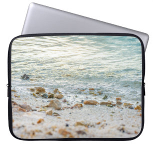 Housse Pour Ordinateur Portable Mer Brillante pour un Travailleur à Distance Côté