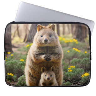 Housse Pour Ordinateur Portable Mère Et Bébé Quokka, Portable