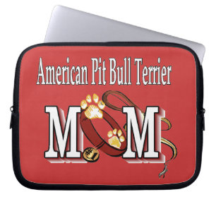 HOUSSE POUR ORDINATEUR PORTABLE MÈRE TERRIER AMÉRICAINE