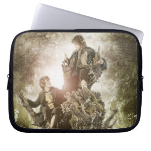 Housse Pour Ordinateur Portable Merry and Peregrin on Treebeard