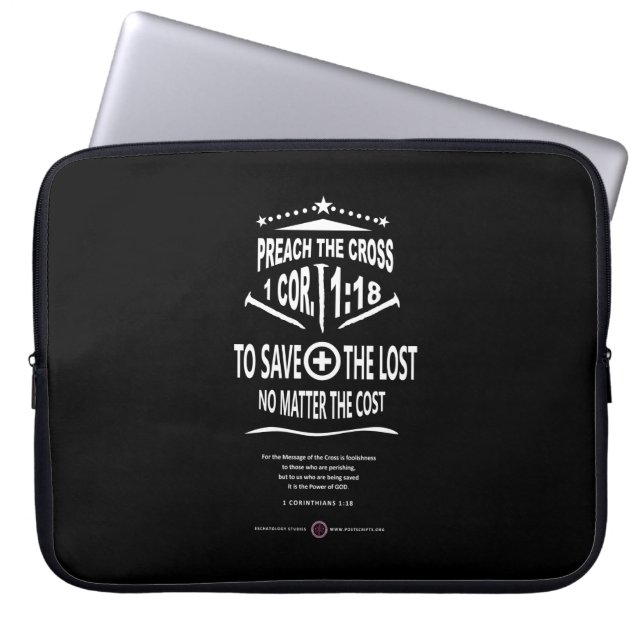 Housse Pour Ordinateur Portable Message croisé (Devant)