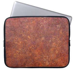 Housse Pour Ordinateur Portable métal rustique : surface texturée.