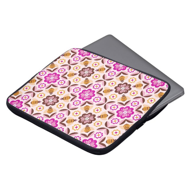 Housse Pour Ordinateur Portable Mine d'abeilles (Devant haut)