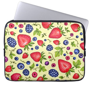 Housse Pour Ordinateur Portable Mixte Berry Motif sans joint