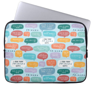 Housse Pour Ordinateur Portable Modèle de citation FRIENDS™