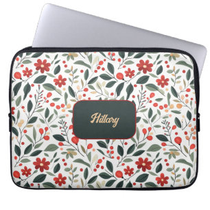 Housse Pour Ordinateur Portable Modèle floral