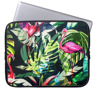 Housse Pour Ordinateur Portable Modèle floral arrière - plan sans couture. Départ