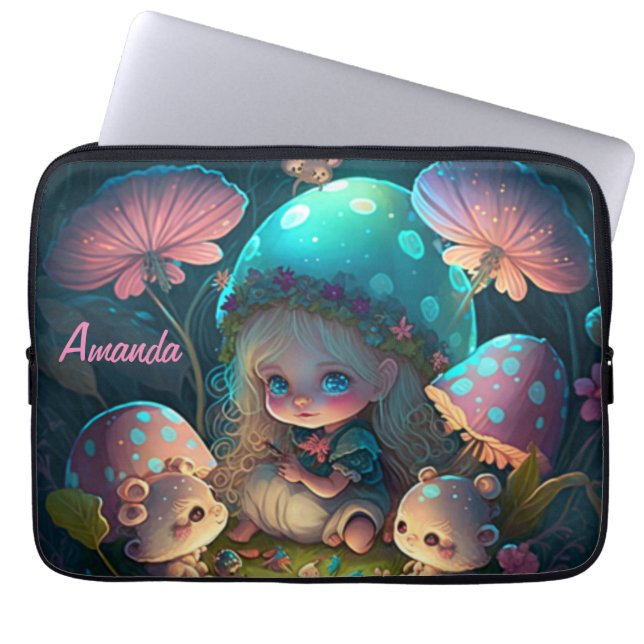 Housse Pour Ordinateur Portable Moments d'elfe magique (Devant)