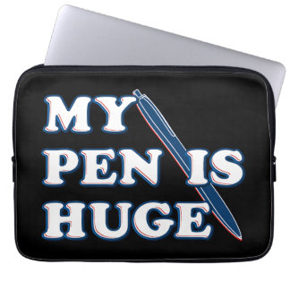 Housse Pour Ordinateur Portable Mon Stylo Est Un Énorme Humour Sarcastique Offensi