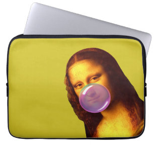 Housse Pour Ordinateur Portable Mona Lisa Chauffage gomme Bulle