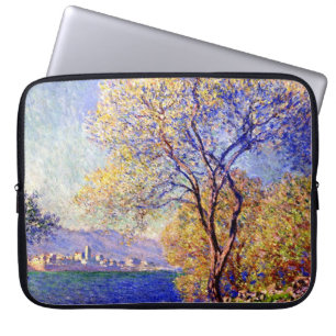 Housse Pour Ordinateur Portable Monet - Antibes Vue depuis les jardins de Salis,