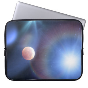 Housse pour ordinateur portable Moon Space Art