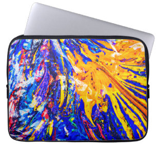 Housse Pour Ordinateur Portable Motif Abstrait coloré