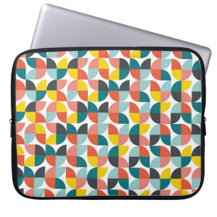 Housse Pour Ordinateur Portable Motif Abstrait géométrique coloré