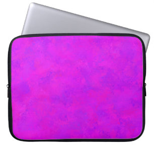 Housse Pour Ordinateur Portable Motif Abstrait rose pourpre