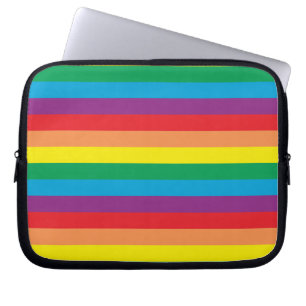 Housse Pour Ordinateur Portable Motif arc-en-ciel simple