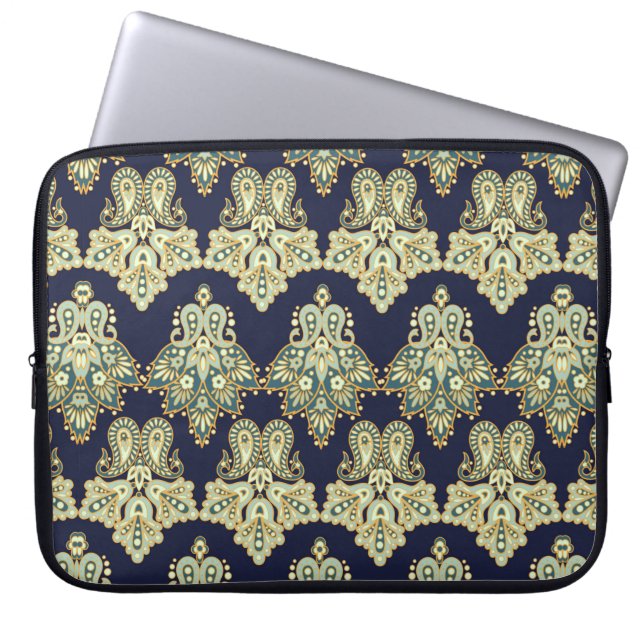 Housse Pour Ordinateur Portable motif arrière - plan numérique aquarelle sur textu (Devant)