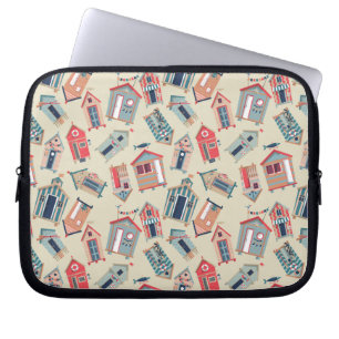Housse Pour Ordinateur Portable Motif Beach Hut