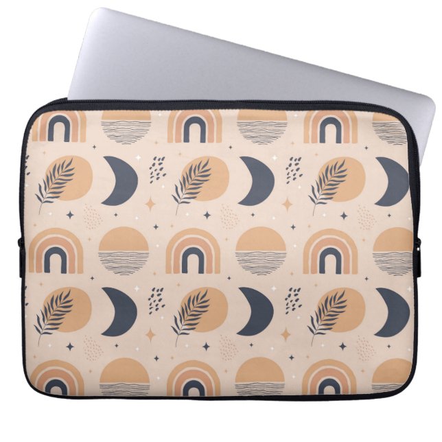 Housse Pour Ordinateur Portable Motif bio Boho (Devant)