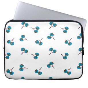 Housse Pour Ordinateur Portable Motif Blue Cherry