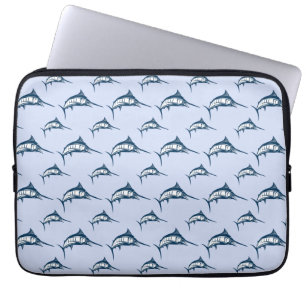Housse Pour Ordinateur Portable Motif Blue Marlin