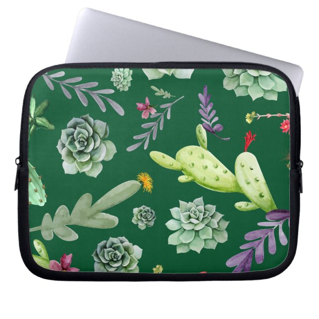 Housse Pour Ordinateur Portable Motif Cactus 3 (Devant)