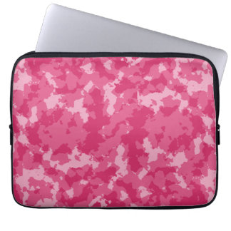 Housse Pour Ordinateur Portable Motif Camo rose