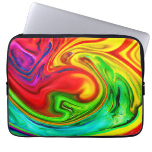 Housse Pour Ordinateur Portable Motif coloré vif