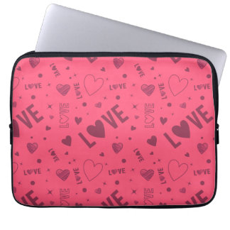 Housse Pour Ordinateur Portable Motif d'amour