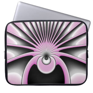 Housse Pour Ordinateur Portable Motif d'art fractal Abstrait moderne