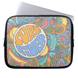 Housse Pour Ordinateur Portable Motif de cavalier de surf