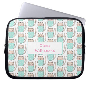 Housse Pour Ordinateur Portable Motif de chats mignons
