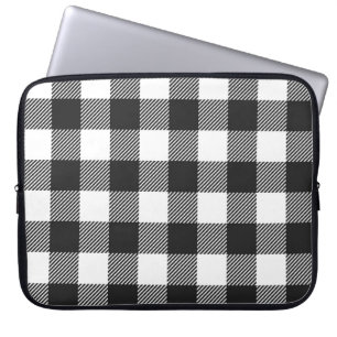 Housse Pour Ordinateur Portable Motif de contrôle du bison noir