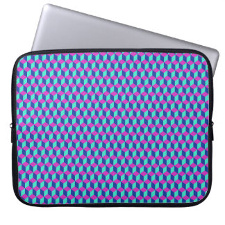 Housse Pour Ordinateur Portable Motif de cube géométrique