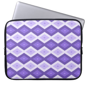 Housse Pour Ordinateur Portable Motif de diamant violet