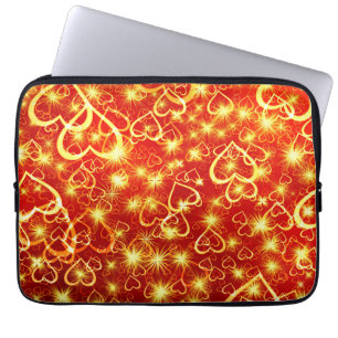 Housse Pour Ordinateur Portable Motif de formes cardiaques-25622