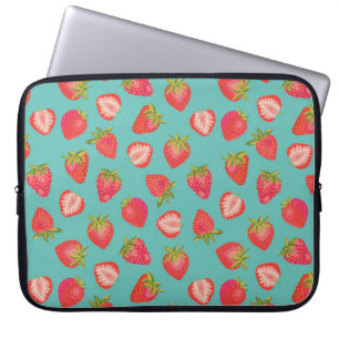 Housse Pour Ordinateur Portable Motif de fraise mignonne