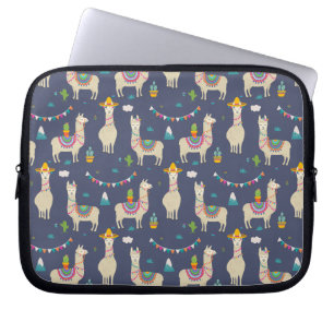 Housse Pour Ordinateur Portable Motif de lama de célébration