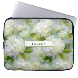 Housse Pour Ordinateur Portable Motif de l'Hydrangée