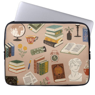 Housse Pour Ordinateur Portable Motif de livre