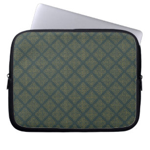 Housse Pour Ordinateur Portable Motif de noeud celtique élégant
