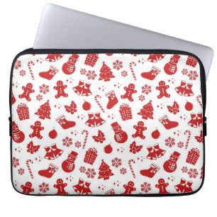 Housse Pour Ordinateur Portable Motif de nouvelle année