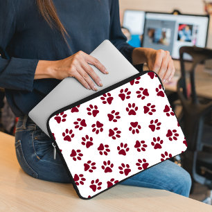 Housse Pour Ordinateur Portable Motif De Pâtes, Poches De Chien, Pâtes De Bourgogn