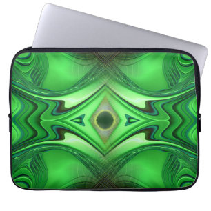 Housse Pour Ordinateur Portable Motif de répétition de l'énergie Chakra du coeur