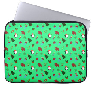 Housse Pour Ordinateur Portable Motif de sapin de Noël mignon sur mesure