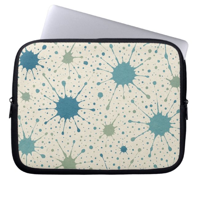 Housse Pour Ordinateur Portable Motif de taches de peinture (Devant)