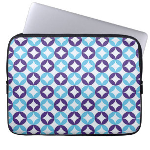 Housse Pour Ordinateur Portable Motif délicat multicolore bleu